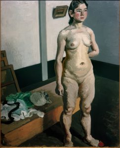 "Poserend model" door Sōtarō Yasui