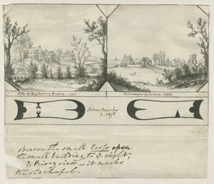 Mavesyn Ridware - Locatie van Blythbury Priory