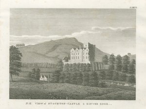Stourton Kasteel en Kinver Edge door Stebbing Shaw