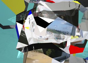 Abstracte stedelijke geometrie