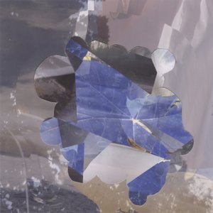 Blauw, geometrisch, abstract