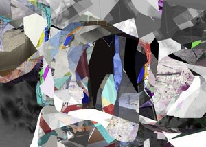 Gefragmenteerde geometrische abstractie