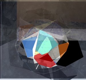 Gelaagde geometrische vormen