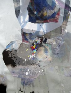 Moderne abstracte collage door Stefan Fransson
