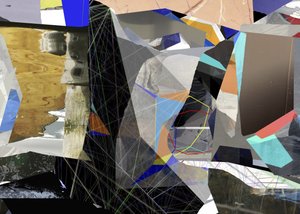 Moderne geometrische collage