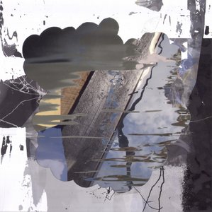 Surrealistische wolkenweerspiegeling door Stefan Fransson