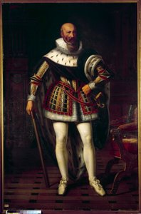 Portret van Maximilian de Bethune, Markies de Rosny, Hertog van Sully (1559-1641) door Stefan Juliusz Norblin de la Gourdaine