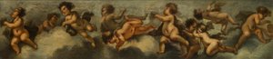 Putti die zich vermaken