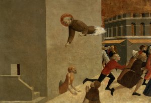 De Zalige Ranieri Rasini bevrijdt de Armen uit de Gevangenis in Florence, predellapaneel van het polyptiek van San Francesco de Borgo San Sepolcro, 1437-44