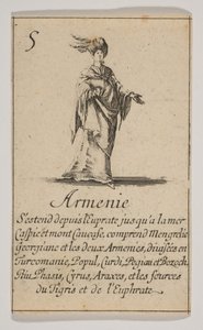 Armenië, 1644 door Stefano della Bella