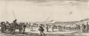 Autre Conduite de Canons door Stefano della Bella