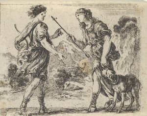 Cephalus en Procris, uit 