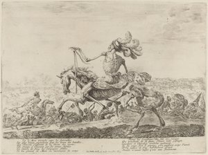 Dood op het Slagveld door Stefano della Bella
