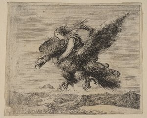 Jupiter en Ganymedes, uit Spel van Mythologie, 1644