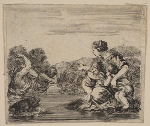 Latona, uit het spel van Mythologie Jeu de la Mythologie