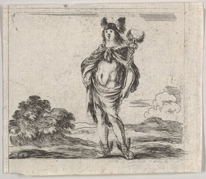 Mercurius, uit het spel van Mythologie Jeu de la Mythologie, 1644