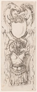 Ornamenti o Grottesche (Grotesk Ornament) door Stefano della Bella