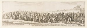 Deel van de ingang van de Poolse Legatie Q.X.Y., 1633 door Stefano della Bella
