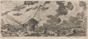 Schip in Storm