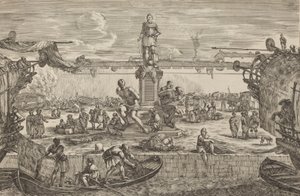 Standbeeld van Ferdinand I, waarschijnlijk ca. 1654-1655 door Stefano della Bella