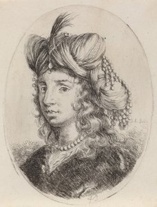 Sultane Versierd met Parels, Naar Links Gekeerd, 1649-1650