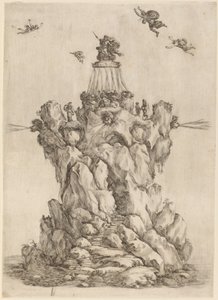 De Rots van Aeolus door Stefano della Bella