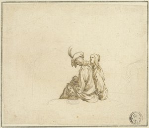 Twee zigeunervrouwen met kind