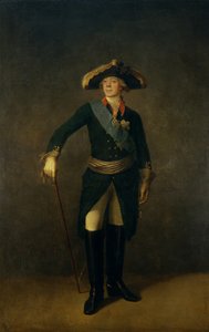 Portret van keizer Paul I van Rusland 1754-1801, 1797