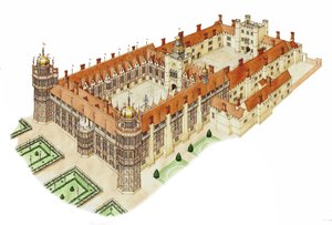 Nonsuch Palace, Surrey, ca. 1540-1600 door Stephen Conlin