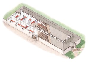De Noordelijke Range, Brading Romeinse Villa, Isle of Wight