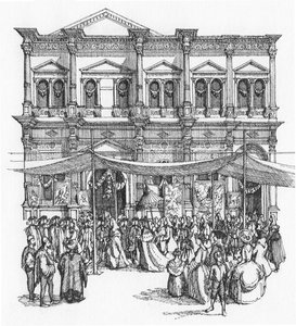 De Scuola di San Rocco in 1735 door Stephen Conlin