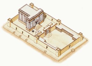 De Tweede Tempel, Jeruzalem, ca. 19 v.Chr.-70 n.Chr. door Stephen Conlin