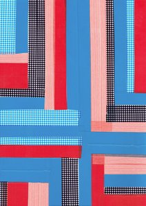 Criss cross II, 2017 (tape op papier)