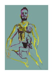 De god van Hoorn, 2023 (digitaal) door Stephen Dow