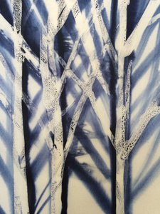 Boom II, 2016 (was op doek) door Stephen Dow