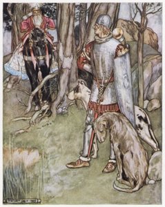Illustratie voor Siegfried de Drakendoder door Stephen Reid
