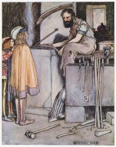 Illustratie voor Siegfried de Drakendoder