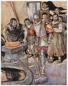 Illustratie voor Siegfried de Drakendoder
