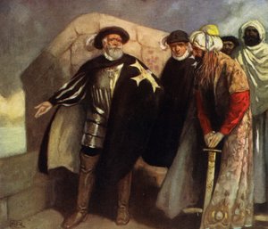 De Ridders van het Witte Kruis in het Fort van Sint Angelo