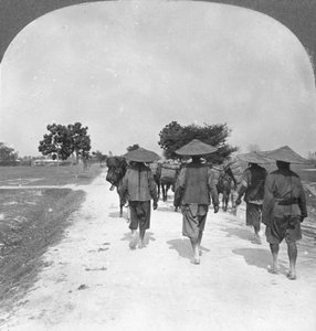Op weg naar China vanuit Bhamo, Birma, 1908