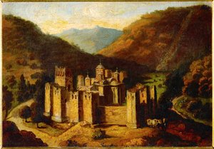 Manasija klooster door Stevan Todorovic