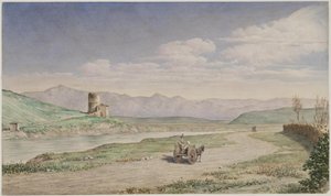 Partij bij Ponte Molle in de Campagna van Rome door Stilling, H.C.