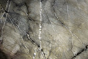Natuurlijke rotsaders