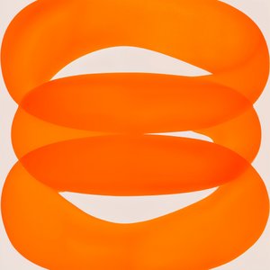 Levendige oranje lussen door Studio Palette