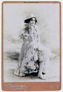 Eliza Rosanna Gilbert bekend als Lola Montez door Studio Reutlinger