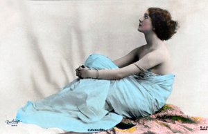 Lina Cavalieri als Fedora, c. 1900-1905 door Studio Reutlinger
