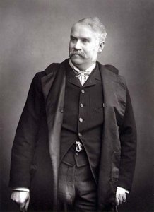 Sir William Schwenck Gilbert, toneelschrijver, portretfoto door Studio Walery