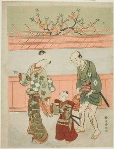 Een lentetocht door Suzuki Harunobu