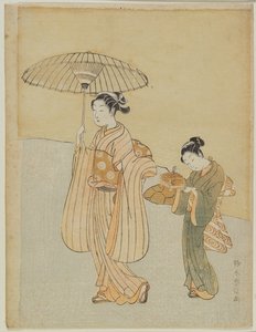  door Suzuki Harunobu