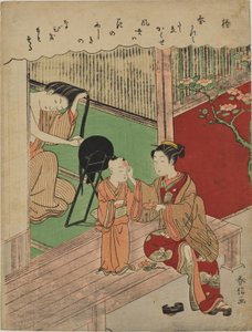  door Suzuki Harunobu